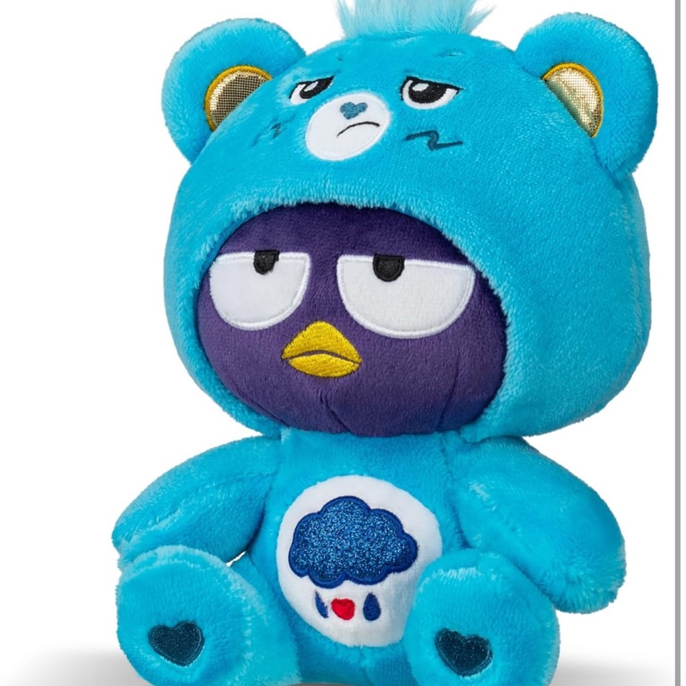 Blue Plush CareBear Size 8”Toy - Picture 3 of 4